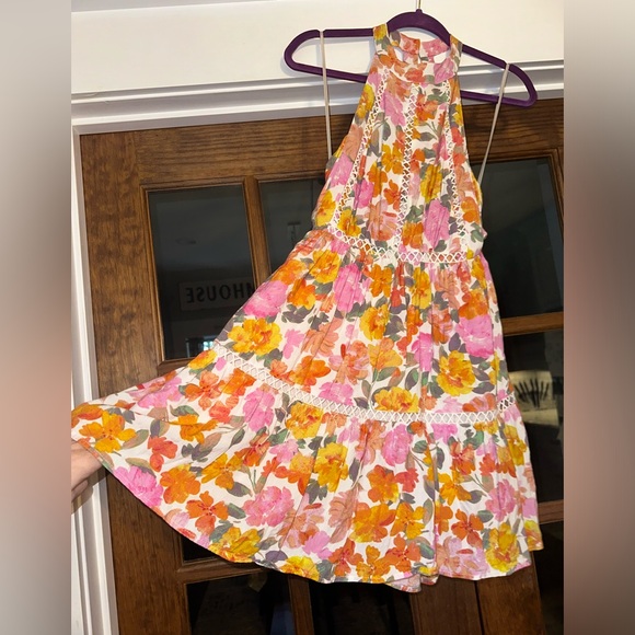 Petal & Pup Dress - Small - Open Back - Buttons at Neck - Lined - Picture 11 of 16